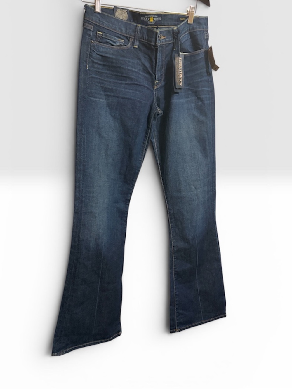 NWT Lucky Brand SOFIA Stretch Jeans 10/30 Sofia Boot Dark Wash Blue Denim
